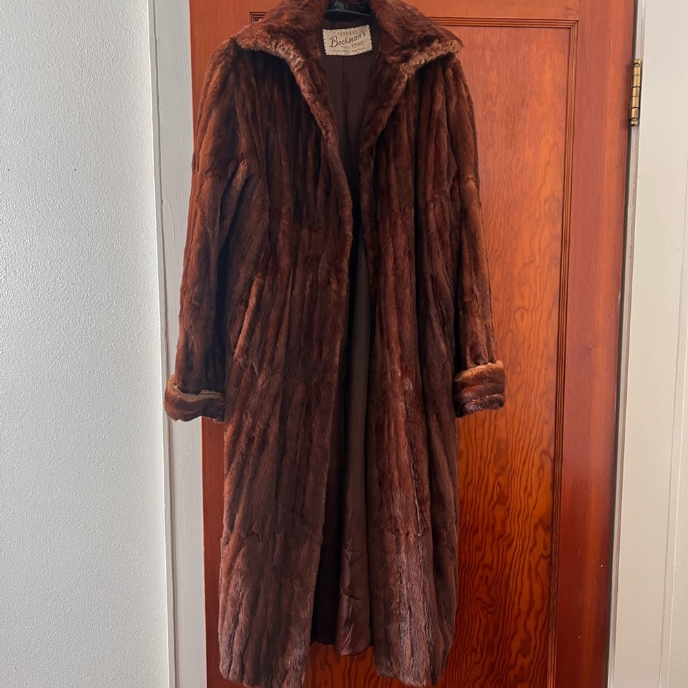 Vintage Mink Fur Coat